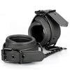 INTOYOU manette polsiere fetish BDSM in morbido neoprene nero senza nichel