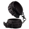 INTOYOU manette polsiere fetish BDSM in morbido neoprene nero senza nichel