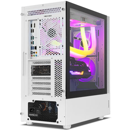 Case computer desktop ATX Nox-Xtreme Hummer Nemesis Bianco