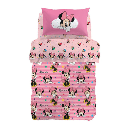 Trapunta Minnie Rainbow ! Caleffi Kids Disney in Puro Cotone