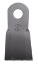 Coltello lunghezza 147mm altezza 60mm con foro Ø 25,5mm confezione da 3 pezzi
