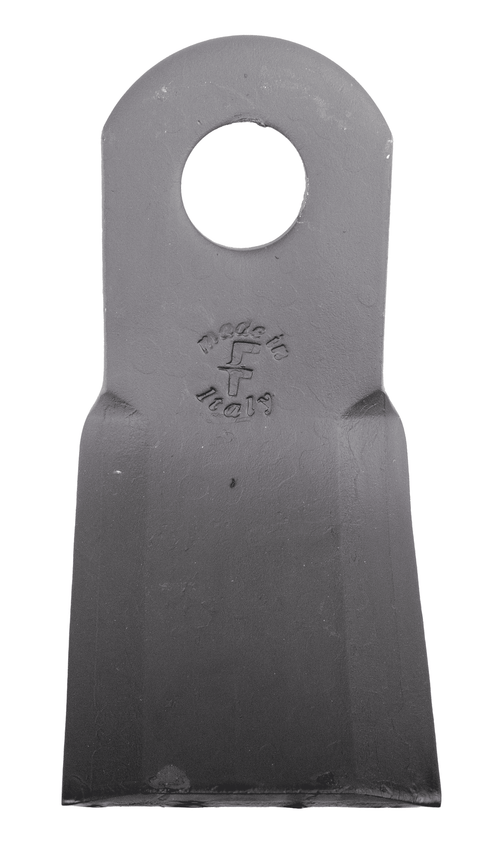 Coltello lunghezza 147mm altezza 60mm con foro Ø 25,5mm confezione da 3 pezzi