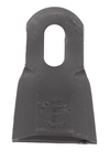 Coltello per trincia a Y altezza 80mm larghezza 45mm confezione da 5 pezzi