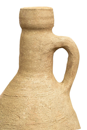 Biscottini Biscottini Anfora Giara Vecchia Terracotta 27x60 Manici e Base Ferro 21x21