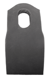 Coltello per trincia lunghezza 83mm larghezza 44mm
