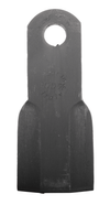 Coltello per trincia adattabile Ferri lunghezza 130mm foro Ø 16,5