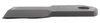 Coltello per trincia adattabile Ferri lunghezza 130mm foro Ø 16,5