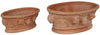 Biscottini Set 2 Vasi Terracotta Biscottini Artigianali Fatti a Mano Antigelivi Toscana