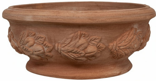 Biscottini Ciotola in Terracotta 100% Made in Italy interamente Lavorata a Mano Vaso