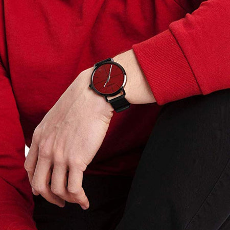 Orologio CALVIN KLEIN uomo Even nero / rosso