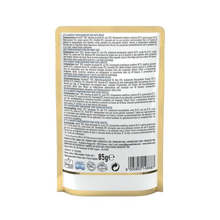 Schesir Jelly Tonnetto con Affettato di Pollo Bustina per gatti Adulti 85gr