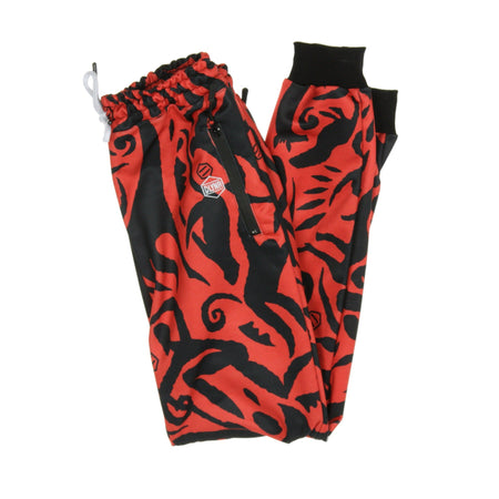 DOLLY NOIRE Pantalone Tuta Uomo Ritual Mask Red/black da uomo