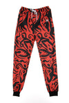 DOLLY NOIRE Pantalone Tuta Uomo Ritual Mask Red/black da uomo