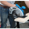 Sega Circolare elettrica regolazione lama taglio legno Silverline 185mm 1200W Silverline