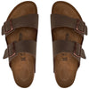 Ciabatte Birkenstock Arizona mocca Birko-Flor Nubuck 151181 Ciabatte Birkenstock