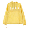 OBEY Giacca a Vento Infilabile Donna Anyway Golden Yellow da donna