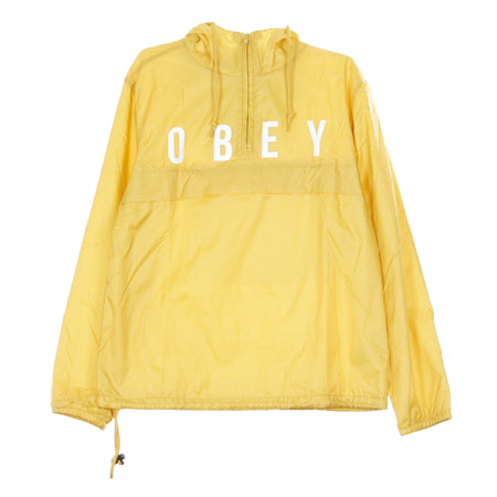 OBEY Giacca a Vento Infilabile Donna Anyway Golden Yellow da donna