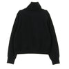 CHAMPION Felpa Collo Alto Corta Donna Turtle Neck L/s Sweatshirt Black da donna