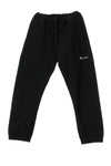 CHAMPION Pantalone Tuta Felpato Donna Elastic Cuff Pants Black da donna