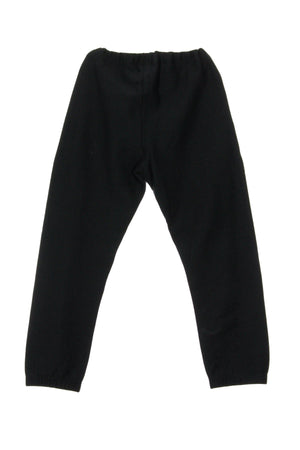 CHAMPION Pantalone Tuta Felpato Donna Elastic Cuff Pants Black da donna