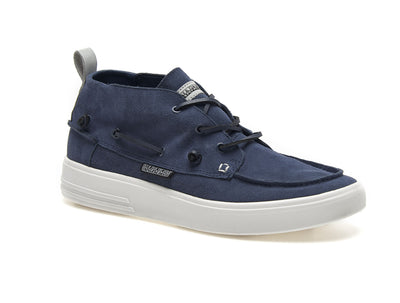 Napapijri sneakers S4bark in camoscio blue