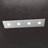 Plafoniera moderna Top Light ECCENTRIC 1156 4L GX53 LED metallo lampada parete soffitto