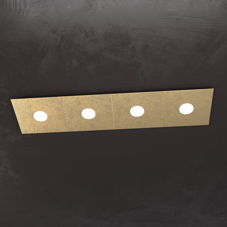 Plafoniera moderna Top Light ECCENTRIC 1156 4L GX53 LED metallo lampada parete soffitto