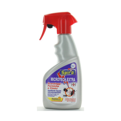 Insetticida spray per scarafaggi e formiche Microtech da interno per casa e ufficio 400 ml