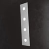 Plafoniera moderna Top Light ECCENTRIC 1156 4L GX53 LED metallo lampada parete soffitto