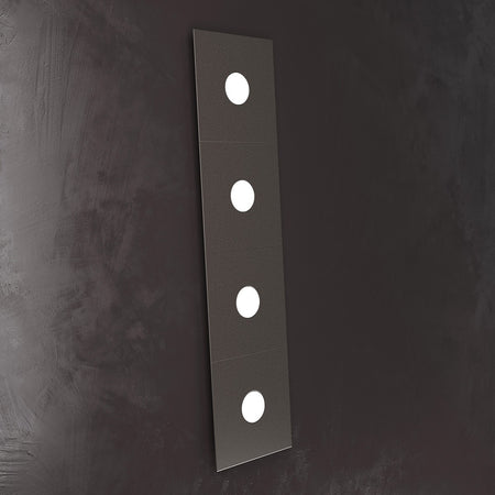 Plafoniera moderna Top Light ECCENTRIC 1156 4L GX53 LED metallo lampada parete soffitto