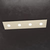 Plafoniera moderna Top Light ECCENTRIC 1156 4L GX53 LED metallo lampada parete soffitto
