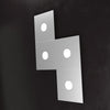 Plafoniera moderna Top Light ECCENTRIC 1156 4L GX53 LED metallo lampada parete soffitto