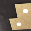 Plafoniera moderna Top Light ECCENTRIC 1156 4L GX53 LED metallo lampada parete soffitto