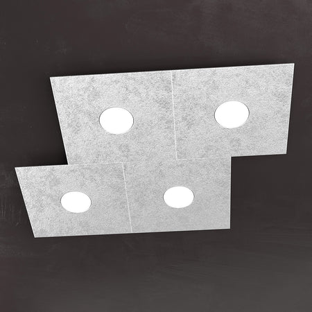 Plafoniera moderna Top Light ECCENTRIC 1156 4L GX53 LED metallo lampada parete soffitto