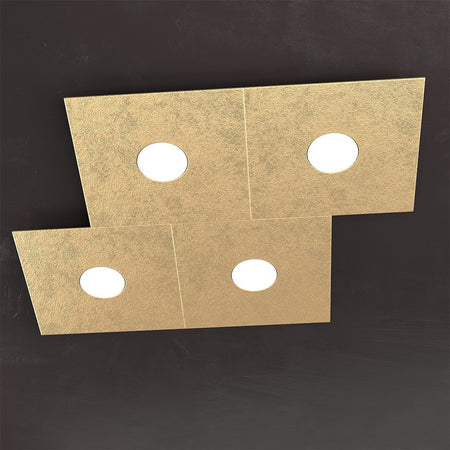 Plafoniera moderna Top Light ECCENTRIC 1156 4L GX53 LED metallo lampada parete soffitto