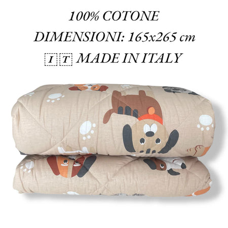 Trapunta Cuccioli! Caleffi Kids : Calore, Comfort e Design per i Tuoi Sogni