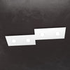 Plafoniera moderna Top Light ECCENTRIC 1156 4L GX53 LED metallo lampada parete soffitto