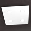 Plafoniera moderna Top Light ECCENTRIC 1156 4L GX53 LED metallo lampada parete soffitto