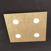 Plafoniera moderna Top Light ECCENTRIC 1156 4L GX53 LED metallo lampada parete soffitto
