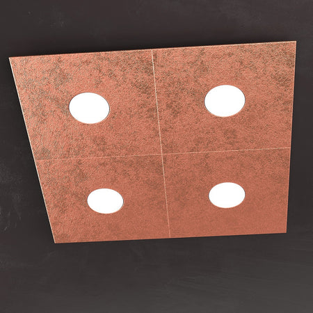 Plafoniera moderna Top Light ECCENTRIC 1156 4L GX53 LED metallo lampada parete soffitto