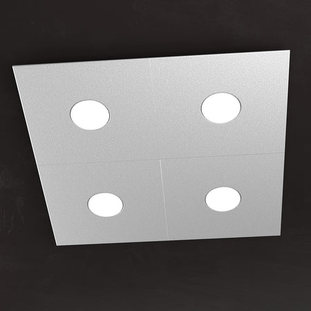 Plafoniera moderna Top Light ECCENTRIC 1156 4L GX53 LED metallo lampada parete soffitto