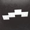 Plafoniera moderna Top Light ECCENTRIC 1156 4L GX53 LED metallo lampada parete soffitto