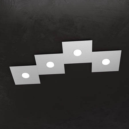 Plafoniera moderna Top Light ECCENTRIC 1156 4L GX53 LED metallo lampada parete soffitto