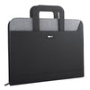 Cartella Portablocco C/Manici Nero/Grigio Dim. 28.5X36Cm City Time