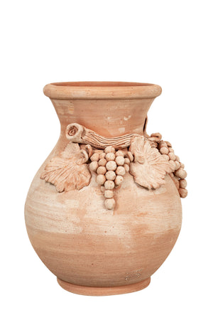 Biscottini Vaso portaombrelli in terracotta di galestro 100% Made in Italy interamente lavorata a mano