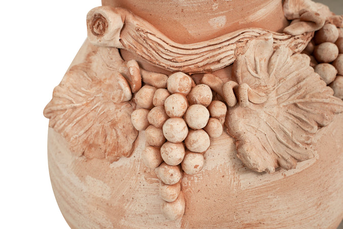 Biscottini Vaso portaombrelli in terracotta di galestro 100% Made in Italy interamente lavorata a mano