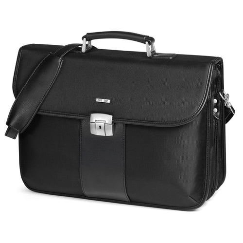Cartella In Tessuto Extra Strong Nero Dim. 44X31X20 Citytime