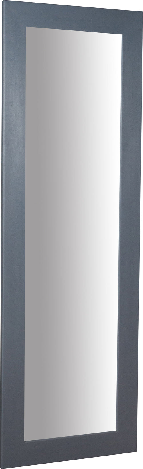 Biscottini Specchiera rettangolare a muro Biscottini 60x3x180 tiglio grigio Made Italy