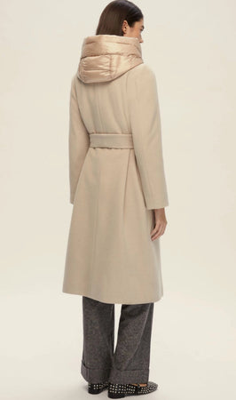 Cappotto Desiderio Emme Marella imbottito lungo