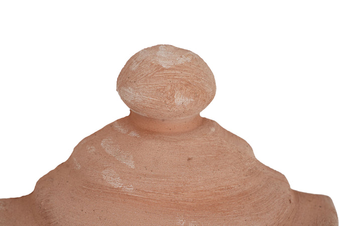 Biscottini Lampada da parete in Terracotta 100% Made in Italy interamente Lavorata a Mano